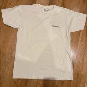 Columbia Off-White Short Sleeve Tee